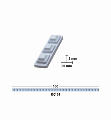 Esnek Çıta - 2 x 0,8 x 100 cm - EÇ31
