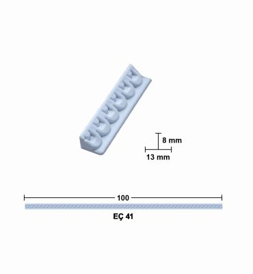 Esnek Çıta - 1,3 x 0,8 x 100 cm - EÇ41
