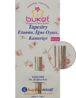 BUKET - Buket Etamin, İğne Oyası ve Kanaviçe İğnesi - KP014 (1)