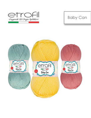  - Etrofil Baby Can El Örgü İplikleri