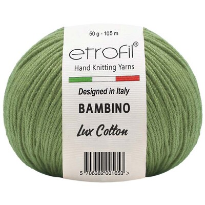 Etrofil Bambino Lux Cotton El Örgü İplikleri - Thumbnail