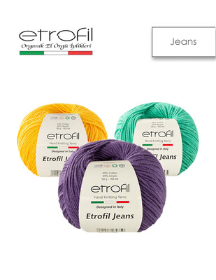 ETROFİL - Etrofil Jeans El Örgü İplikleri