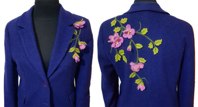 Etrofil Keçe Yünü, % 100 Keçe Yün - 50 Gr / 1,8 mt