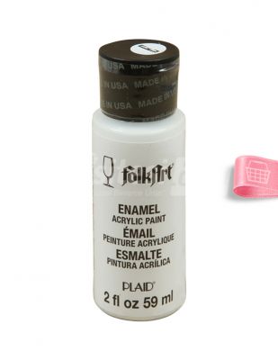 Folkart Enamels Fırınlanabilir Cam ve Seramik Boyası - 59 ml