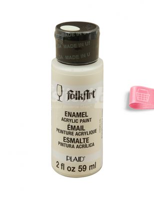 Folkart Enamels Fırınlanabilir Cam ve Seramik Boyası - 59 ml