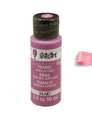 Folkart Enamels Fırınlanabilir Cam ve Seramik Boyası - 59 ml