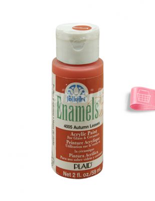 Folkart Enamels Fırınlanabilir Cam ve Seramik Boyası - 59 ml