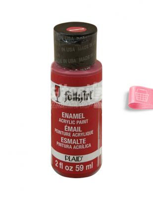 Folkart Enamels Fırınlanabilir Cam ve Seramik Boyası - 59 ml