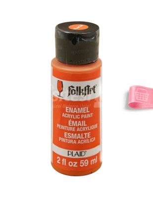 Folkart Enamels Fırınlanabilir Cam ve Seramik Boyası - 59 ml