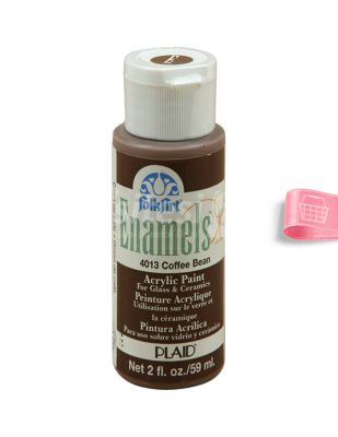 Folkart Enamels Fırınlanabilir Cam ve Seramik Boyası - 59 ml