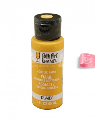 Folkart Enamels Fırınlanabilir Cam ve Seramik Boyası - 59 ml - Thumbnail