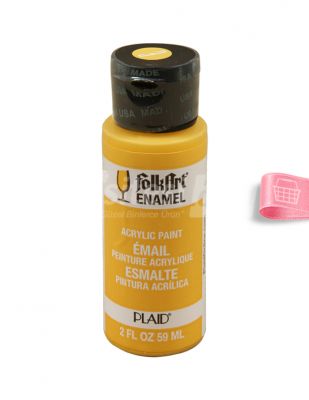 Folkart Enamels Fırınlanabilir Cam ve Seramik Boyası - 59 ml