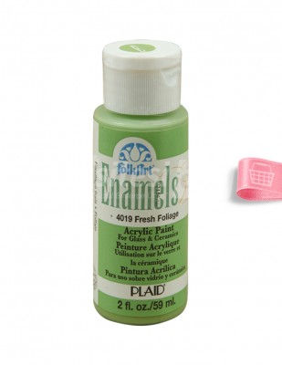 Folkart Enamels Fırınlanabilir Cam ve Seramik Boyası - 59 ml - Thumbnail