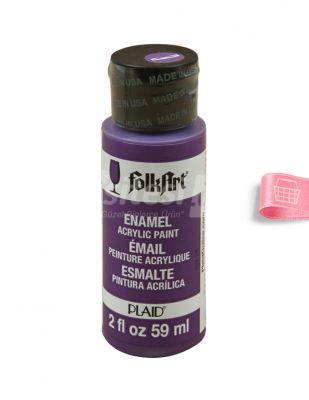 Folkart Enamels Fırınlanabilir Cam ve Seramik Boyası - 59 ml