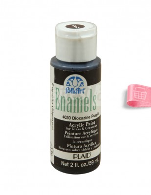 Folkart Enamels Fırınlanabilir Cam ve Seramik Boyası - 59 ml - Thumbnail