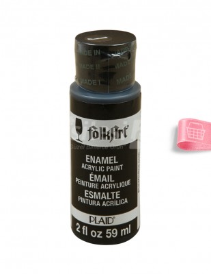 Folkart Enamels Fırınlanabilir Cam ve Seramik Boyası - 59 ml - Thumbnail