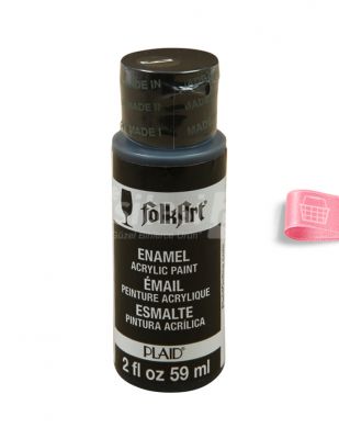Folkart Enamels Fırınlanabilir Cam ve Seramik Boyası - 59 ml
