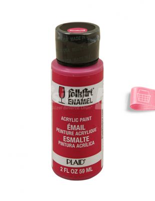 Folkart Enamels Fırınlanabilir Cam ve Seramik Boyası - 59 ml