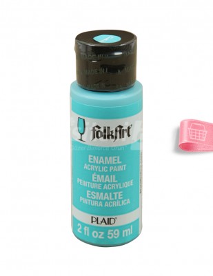 Folkart Enamels Fırınlanabilir Cam ve Seramik Boyası - 59 ml - Thumbnail