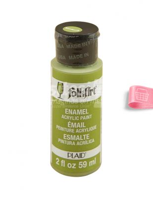 Folkart Enamels Fırınlanabilir Cam ve Seramik Boyası - 59 ml