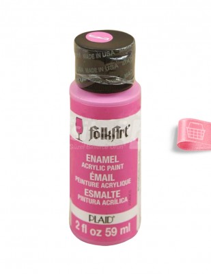 Folkart Enamels Fırınlanabilir Cam ve Seramik Boyası - 59 ml - Thumbnail