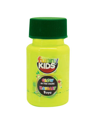 Funny Kids Glow In Dark, Hayalet Boyalar - Parlayan Boya - 50 cc