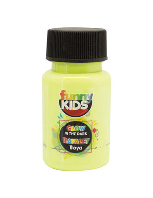 Funny Kids Glow In Dark, Hayalet Boyalar - Parlayan Boya - 50 cc