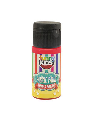 Funny Kids Fabric Paint, Kumaş Boyaları, Tüm Kumaş Çeşitleri İçin - 20 cc