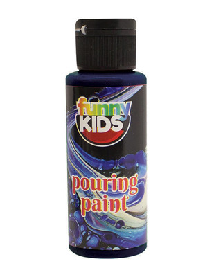 RICH - Funny Kids Pouring Paint, Hazır Akrilik Boyalar - 70 cc (1)