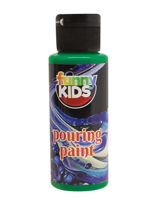 Funny Kids Pouring Paint, Hazır Akrilik Boyalar - 70 cc