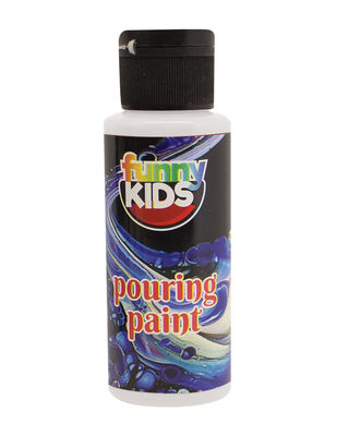 Funny Kids Pouring Paint, Hazır Akrilik Boyalar - 70 cc