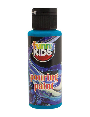 Funny Kids Pouring Paint, Hazır Akrilik Boyalar - 70 cc - Thumbnail
