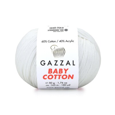 Gazzal Baby Cotton El Örgü İplikleri - Thumbnail