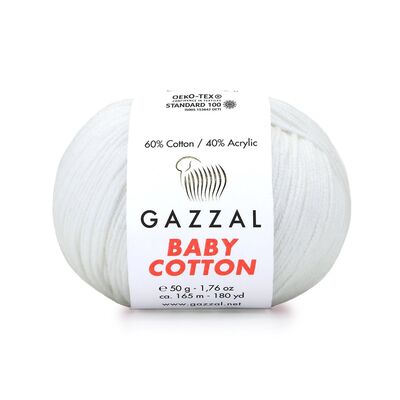 Gazzal Baby Cotton El Örgü İplikleri