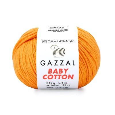 Gazzal Baby Cotton El Örgü İplikleri - Thumbnail