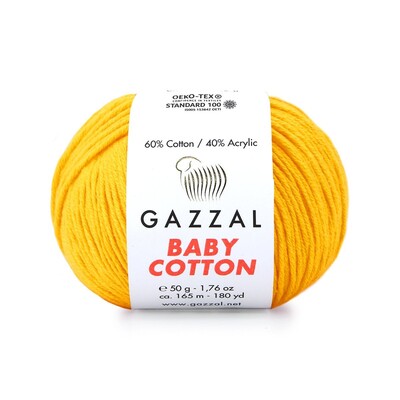 Gazzal Baby Cotton El Örgü İplikleri - Thumbnail