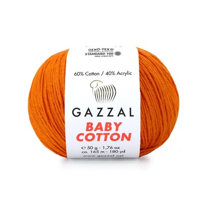 Gazzal Baby Cotton El Örgü İplikleri - Thumbnail