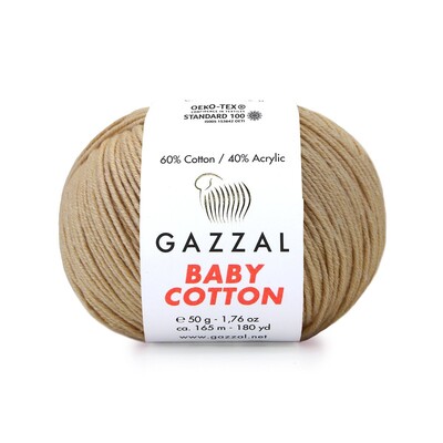 Gazzal Baby Cotton El Örgü İplikleri - Thumbnail