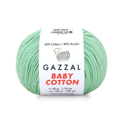 Gazzal Baby Cotton El Örgü İplikleri - Thumbnail