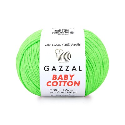 Gazzal Baby Cotton El Örgü İplikleri - Thumbnail