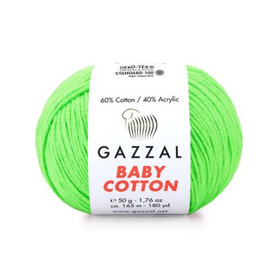 Gazzal Baby Cotton El Örgü İplikleri