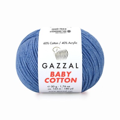 Gazzal Baby Cotton El Örgü İplikleri - Thumbnail