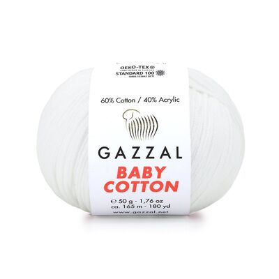 Gazzal Baby Cotton El Örgü İplikleri