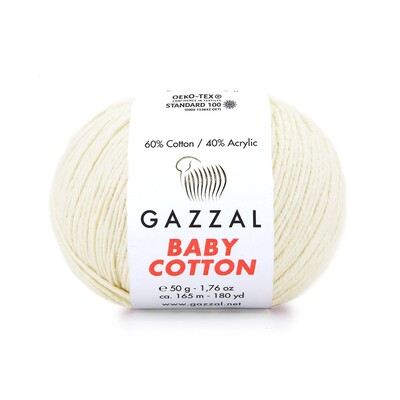 Gazzal Baby Cotton El Örgü İplikleri - Thumbnail