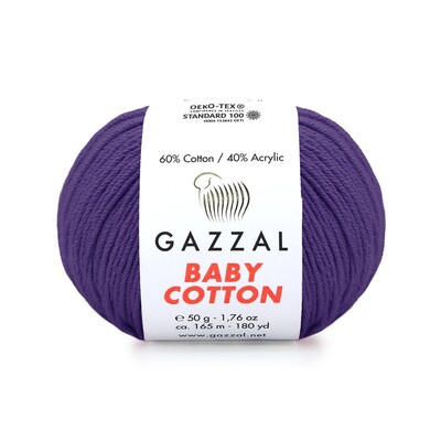 Gazzal Baby Cotton El Örgü İplikleri - Thumbnail