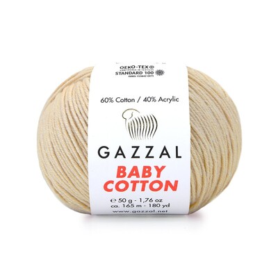 Gazzal Baby Cotton El Örgü İplikleri - Thumbnail