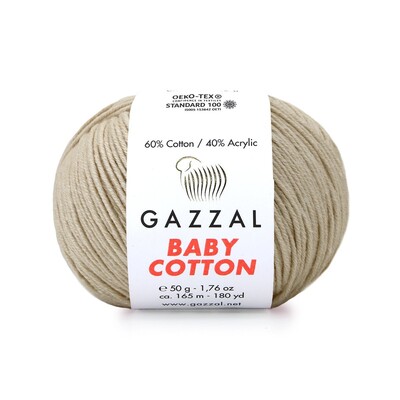 Gazzal Baby Cotton El Örgü İplikleri - Thumbnail