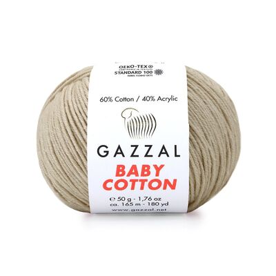 Gazzal Baby Cotton El Örgü İplikleri