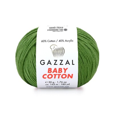 Gazzal Baby Cotton El Örgü İplikleri - Thumbnail