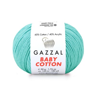 Gazzal Baby Cotton El Örgü İplikleri - Thumbnail